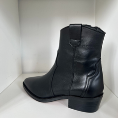 Alpe 2548 Stivaletti Texani Donna Nero