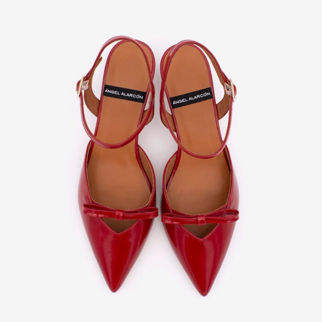 Angel Alarcon Décolleté Veronique Rosso
