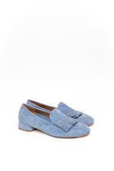 Anima GD612 Mocassino Camoscio Jeans