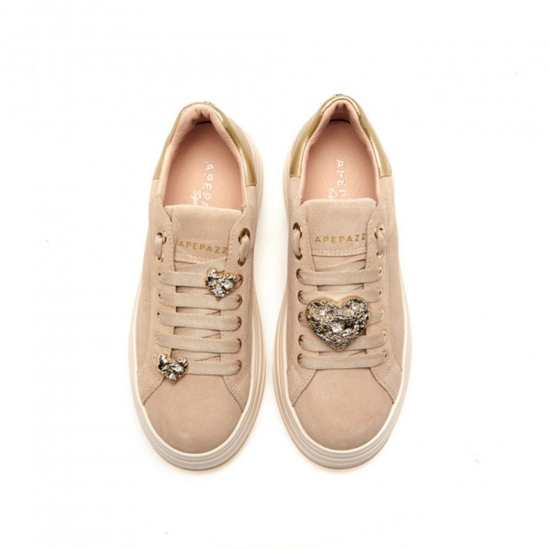 Apepazza Sneakers Lucrezia Beige