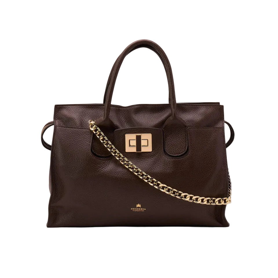 Cuoieria Fiorentina Bella Soft Large Tote Cioccolato