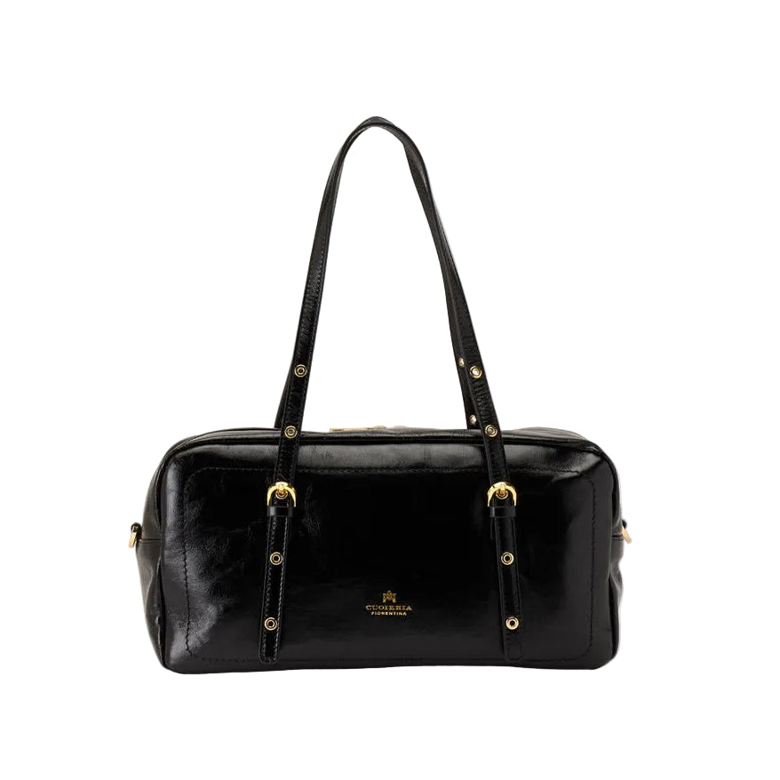 Cuoieria Fiorentina Borsa Bauletto Donna Nero