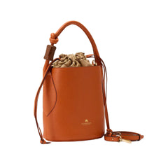 Cuoieria Fiorentina Agata Small Bucket Arancio