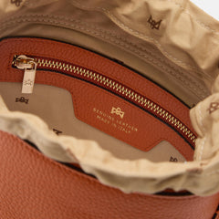 Cuoieria Fiorentina Agata Small Bucket Arancio