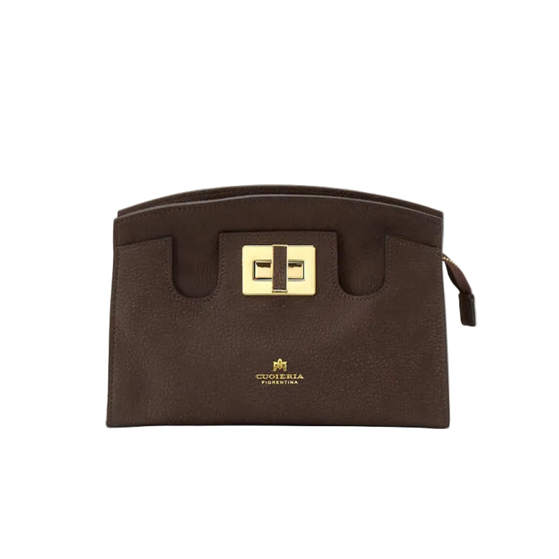 Cuoieria Fiorentina Borsa Pouch Donna Marrone