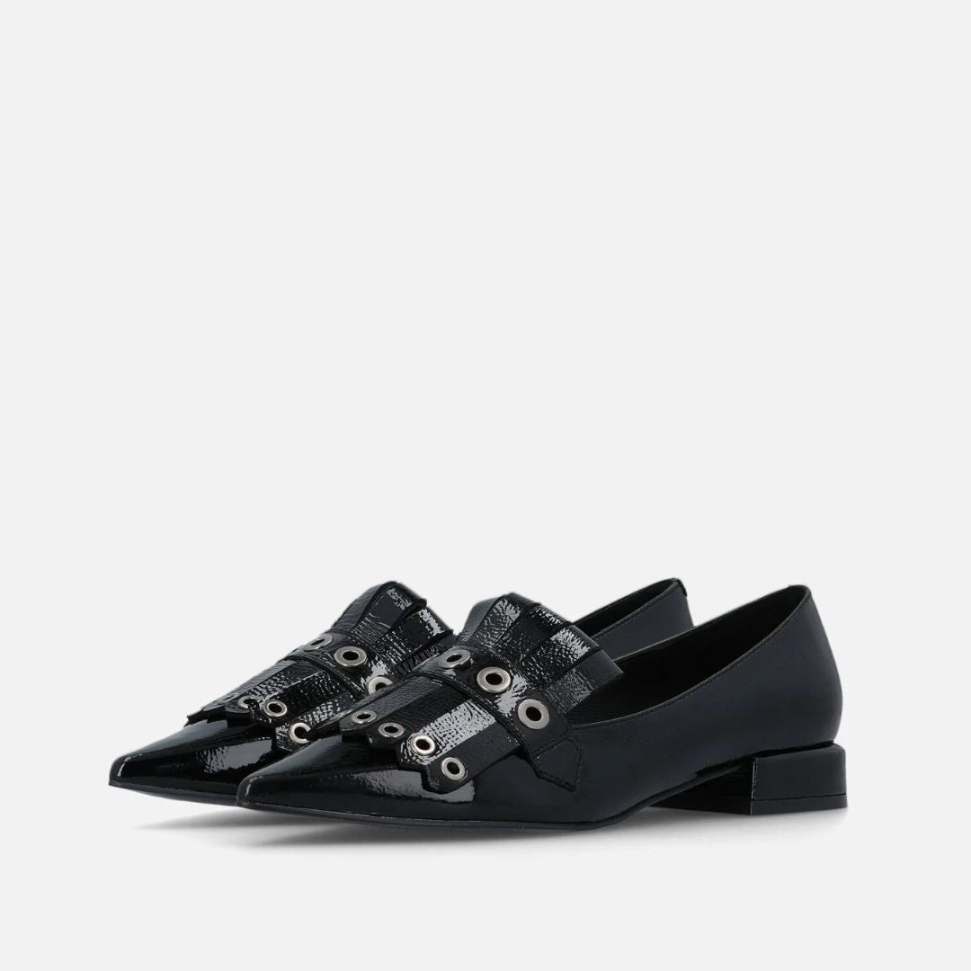 Bruno Premi Mocassino in Pelle Nero