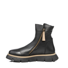 Bueno Stivaletto in Pelle Nero