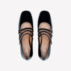 Roberto Festa Décolleté Circe in Vernice Nera