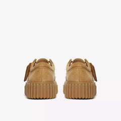 Clarks 26172084 Torhill Bee Stringate Donna Marrone Chiaro