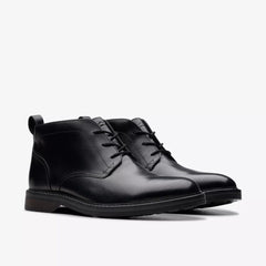 Clarks 26179683 Aldwin Chukka Stivaletti Uomo Nero