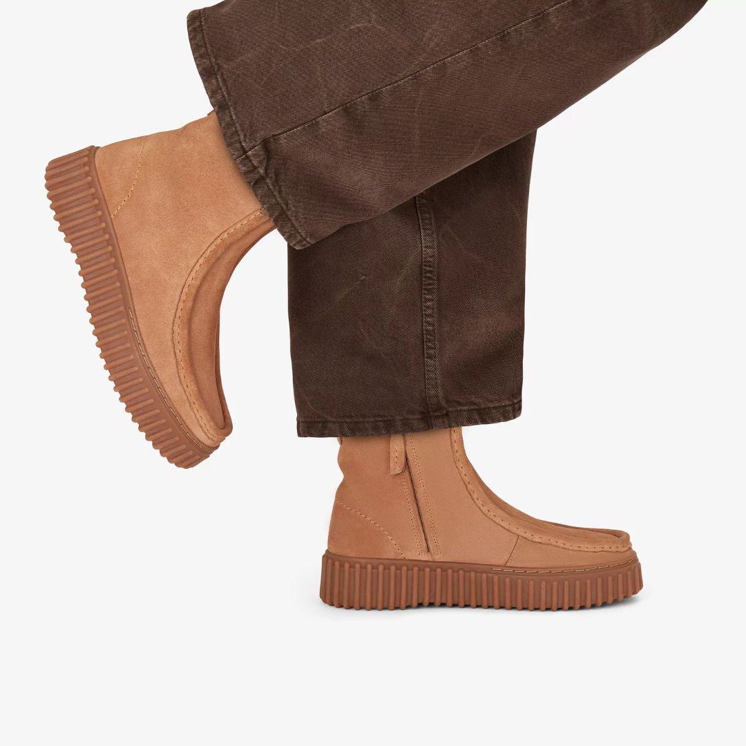 Clarks Desert Boot 20349097, Stivali Donna, Beige (Beige (Pastel)), 37