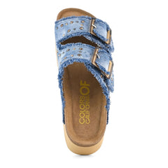 Colors of California BES41 Sandali Platform Denim