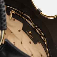 Cuoieria Fiorentina Oblò Borsa Donna Nero