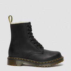 Dr. Martens 21797001 1460 Serena Anfibi con Pelliccia Sintetica Donna Nero