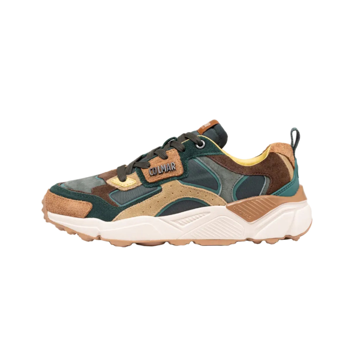 Colmar Sneakers Garner Blend Uomo Verde/Multicolor