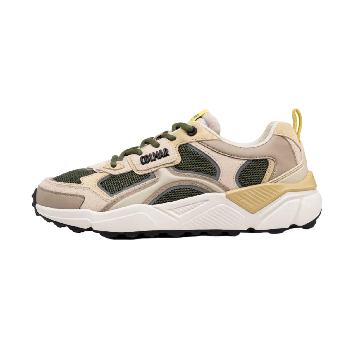 Colmar Sneakers Uomo Verde Militare/Beige