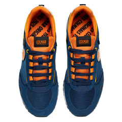 Colmar Sneakers Uomo Blue Denim/Arancio/Giallo