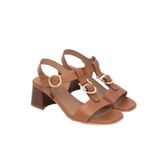 NeroGiardini Sandali Donna Cognac