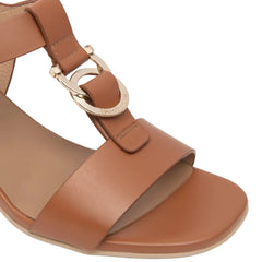 NeroGiardini Sandali Donna Cognac