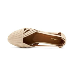 Frau 03B4 Sandalo Ragnetto in Pelle Vanilla