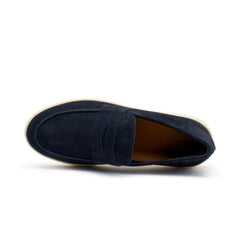 Frau 24D4 Slip-on in Suede Blu