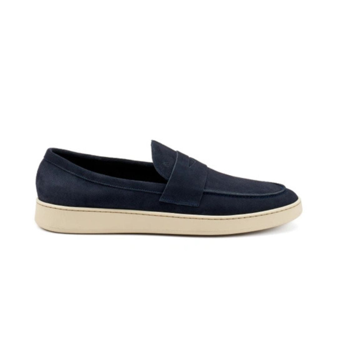 Frau 24D4 Slip-on in Suede Blu