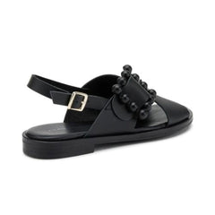 Frau 85M9 Sandalo in Pelle Nero