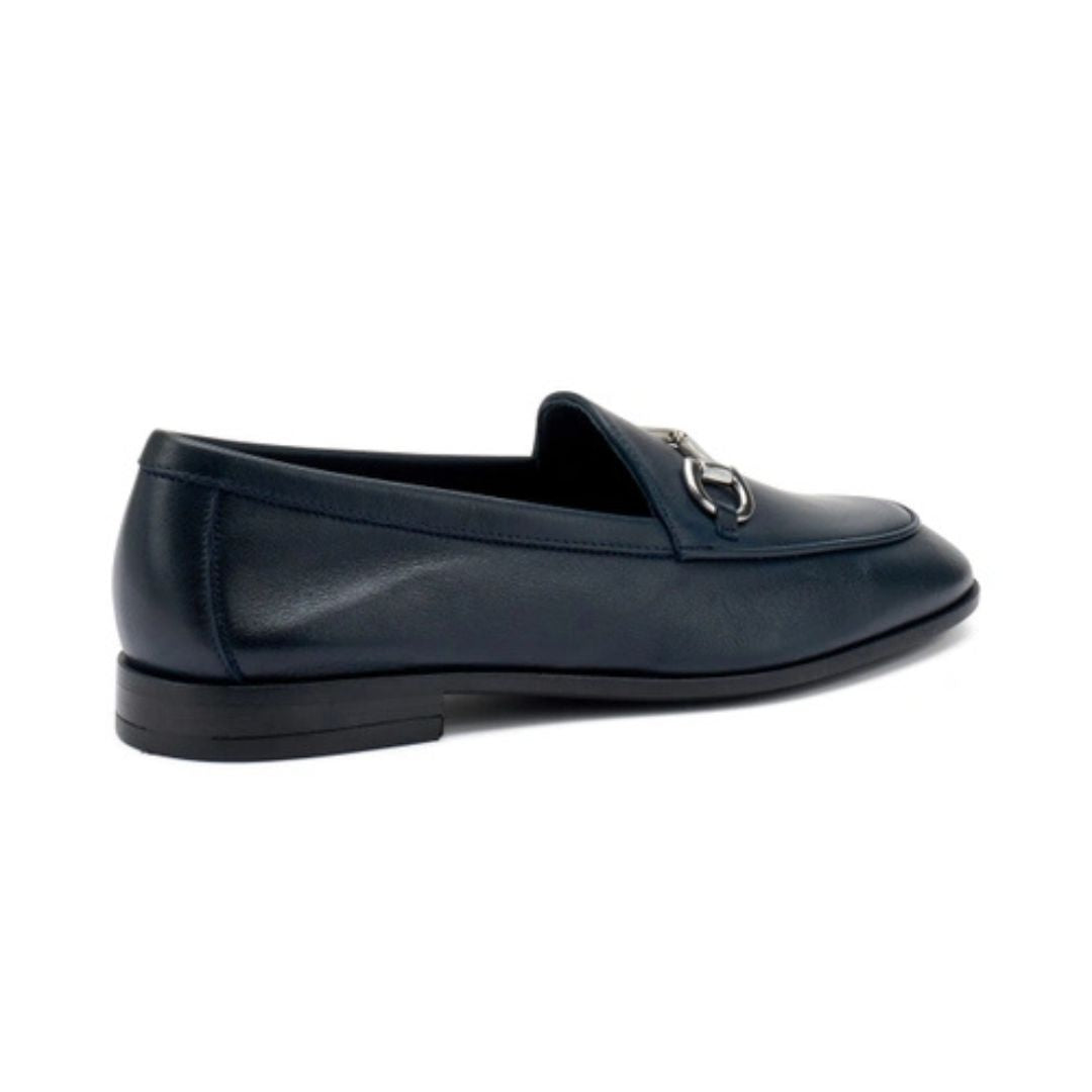 Frau 94P4 Mocassino in Pelle Blu