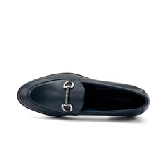 Frau 94P4 Mocassino in Pelle Blu
