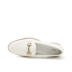 Frau 94P4 Mocassino in Pelle Off White