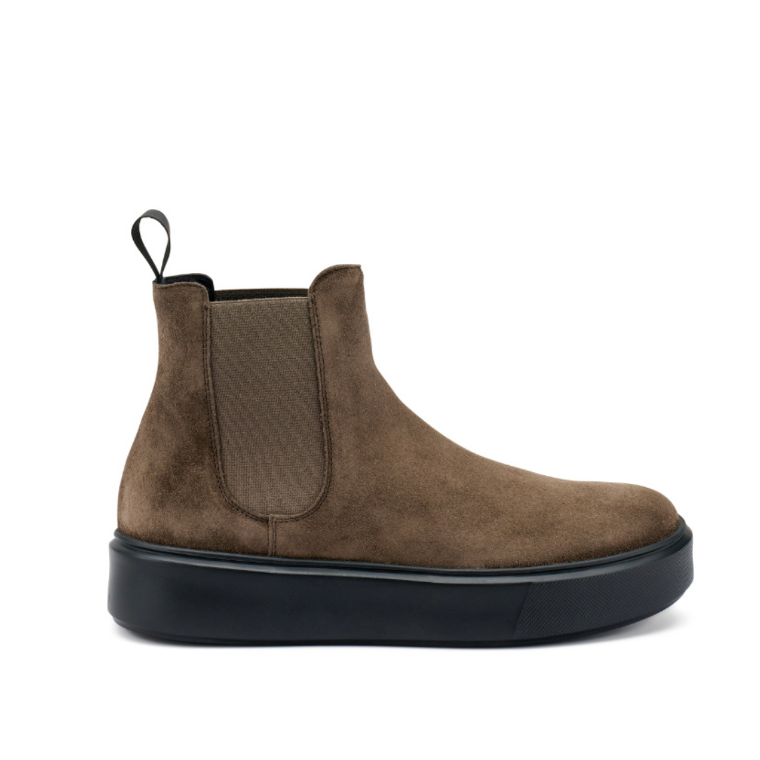 Frau 41A2 Beatles in Pelle Scamosciata Donna Torba