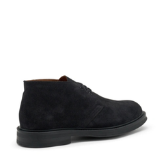 Frau 73A2 Polacchini in Pelle Scamosciata Uomo Blu