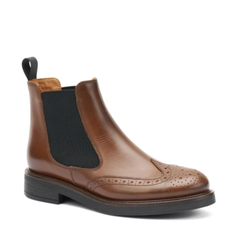 Frau 96L6 Beatles a Coda di Rondine in Pelle Donna Cuoio