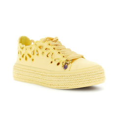 CafèNoir Sneakers in Tessuto Donna Giallo
