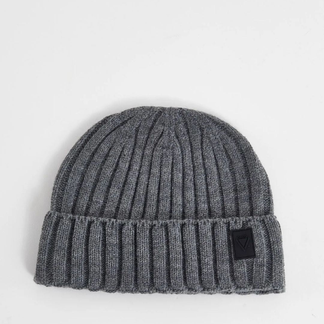 Gaudì Berretto Beanie a Coste Grey