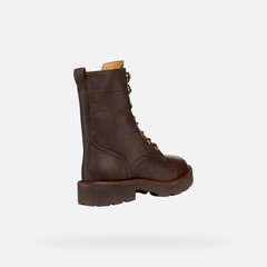 Geox D564ZC Stivaletti Donna Brown