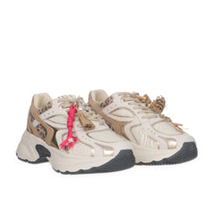 Gio+ Sneakers Donna White Animalier