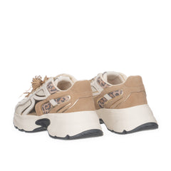 Gio+ Sneakers Donna White Animalier