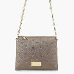 Gio Cellini Borsa Nancy Logo Bronzo