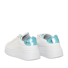 Gio+ Sneakers Pia Bianco/Turchese