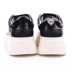 Gio+ Sneakers in Pelle Black