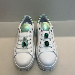Gio+ Sneakers Pia Bianco/Verdino