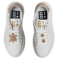 Gio+ Sneakers Pia Bianco/Rosa