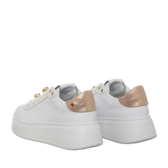 Gio+ Sneakers Pia Bianco/Rosa