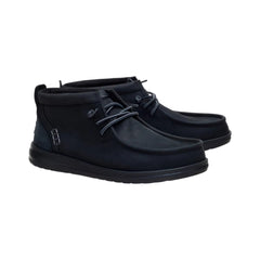 HeyDude Wally Mid Uomo Nero