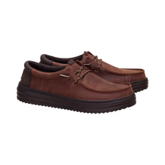 Hey Dude Rev Tumbled Uomo Chocolate