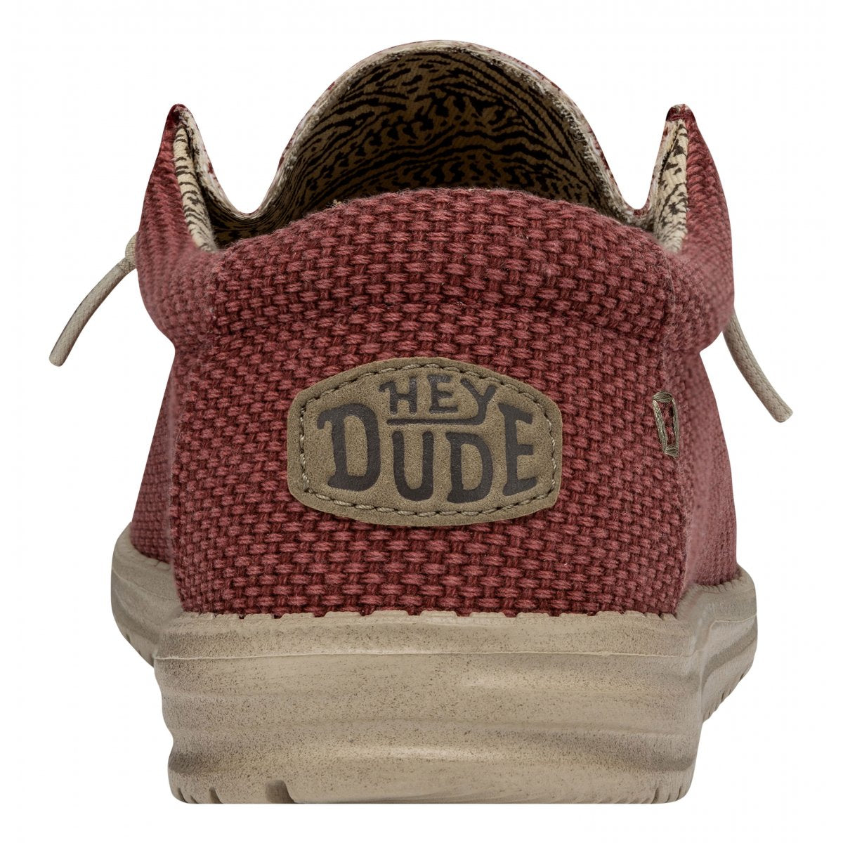 Hey Dude Wally Braided Pompeian Red