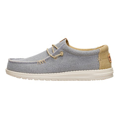 Hey Dude Wally Braided Uomo Flanne Grey/Olive Grey