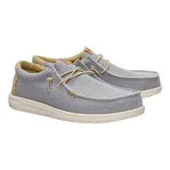 Hey Dude Wally Braided Uomo Flanne Grey/Olive Grey