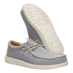 Hey Dude Wally Braided Uomo Flanne Grey/Olive Grey